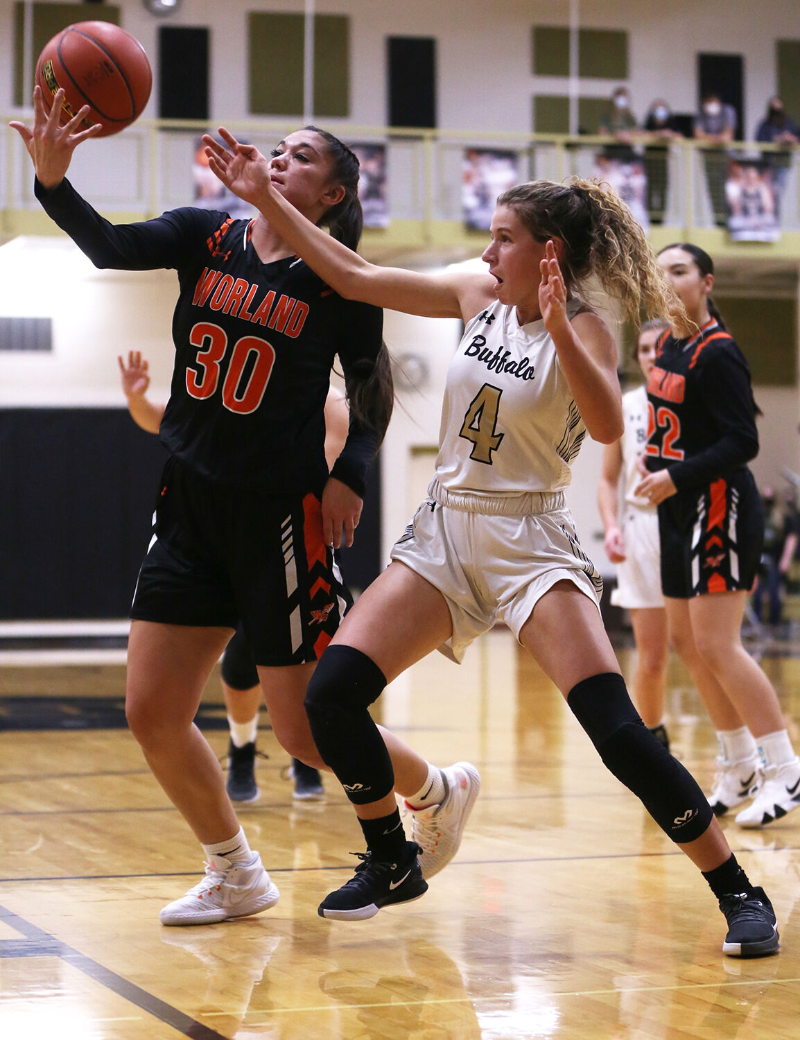 Lexi Rule reaches in an attempt to steal